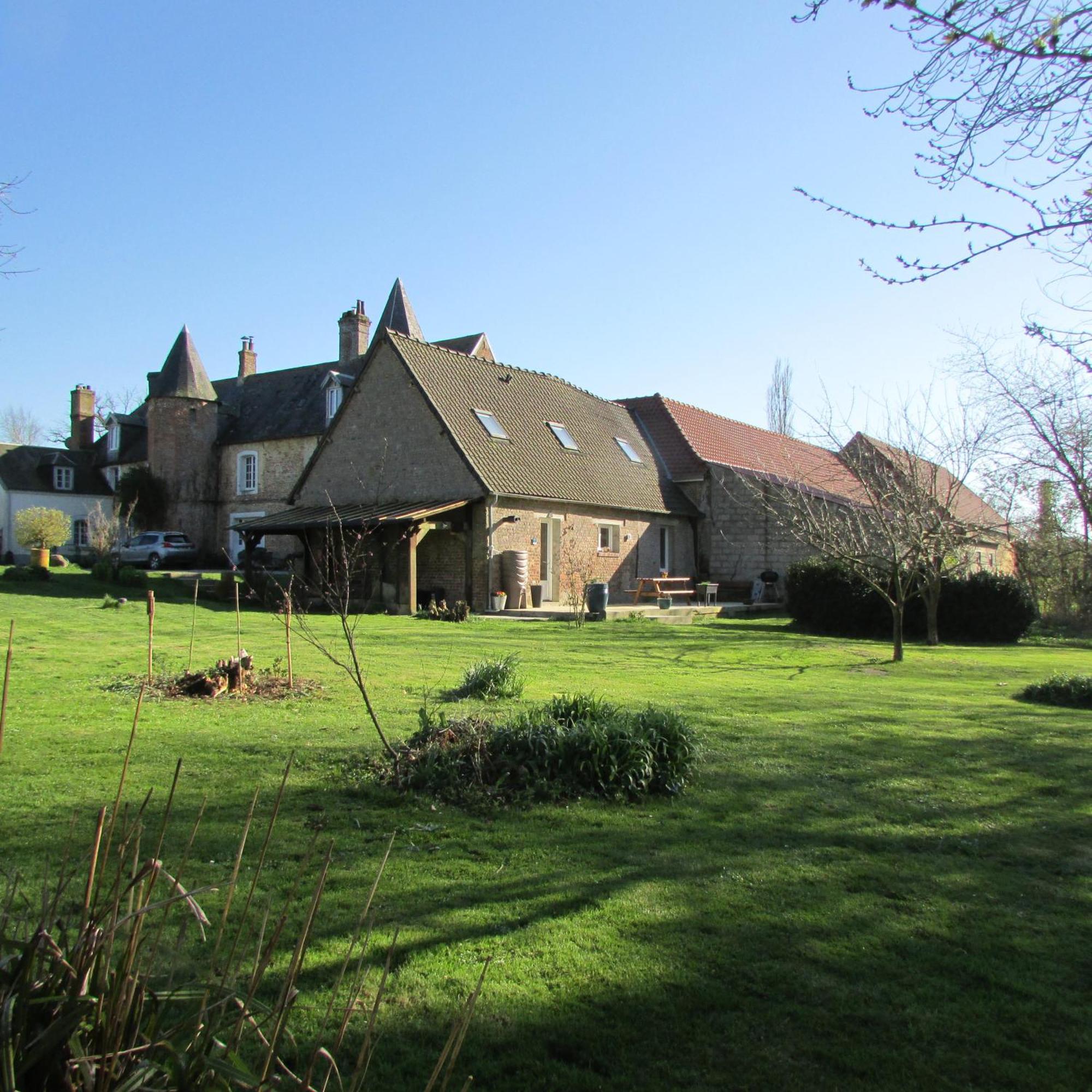 Gite Manoir Les Camps Greslins Questrecques Экстерьер фото